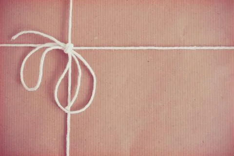 Vintage parcel texture Stock Photos