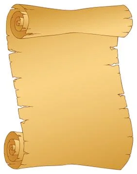 Vintage parchment image  Illustrazione stock