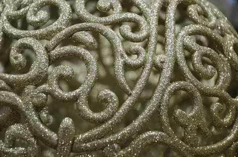 Vintage pattern element - gold patterns with swirls and monograms, decorate.. Stock Photos