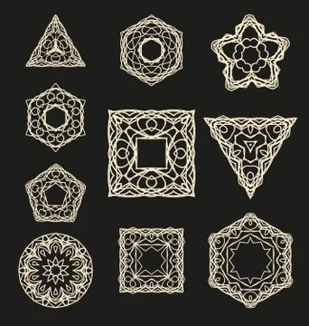 Vintage Pattern Stock Illustration