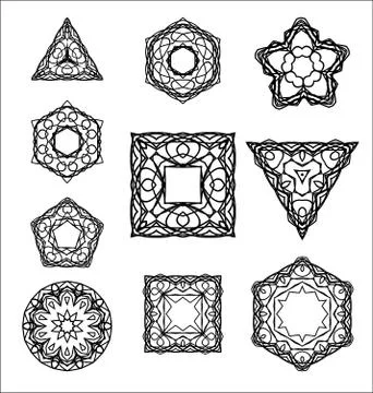 Vintage Pattern Stock Illustration