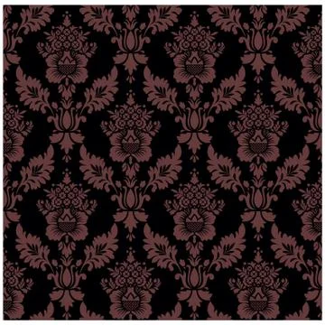 Vintage pattern Seamless Wallpaper Stock Illustration