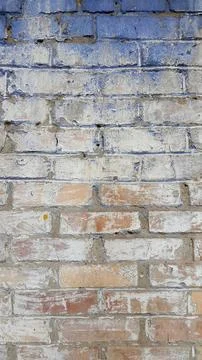 Vintage photo background. Dirty bricks. Old brickwork Stock Photos