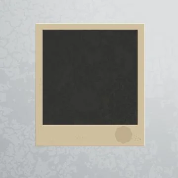 Vintage photo frames. Stock Illustration