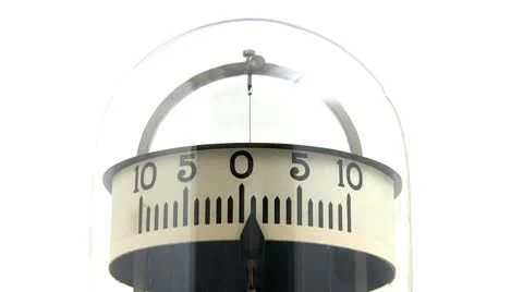 Vintage physics lab galvanometer; 4 Stock Footage 10599736