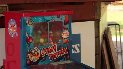 Vintage pinball Stock Footage 81333617