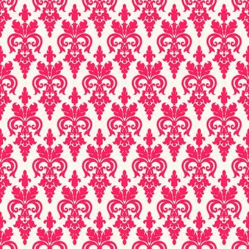 Vintage pink pattern Stock Illustration