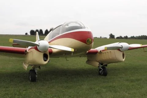 Vintage plane Stock Photos