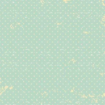 Vintage polka dot seamless pattern Stock Illustration
