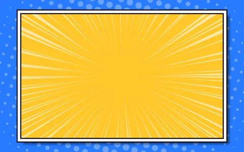 Vintage pop art background. Vector illustration of a banner wallpaper. Stockillustratie
