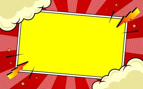 Vintage pop art comic background. Stock Illustration