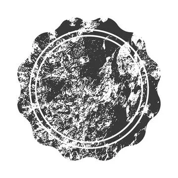 Vintage postal vector stamp featuring grungy texture, showcasing weathered .. Stock Illustration