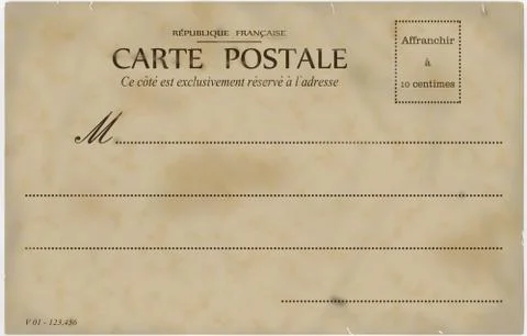 Vintage postcard Stock Illustration