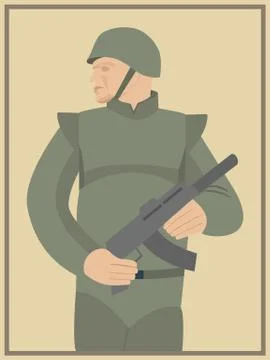 Vintage poster Stock Illustration