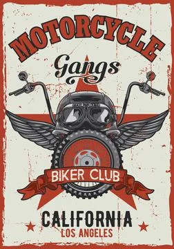 Vintage poster Illustrazione stock