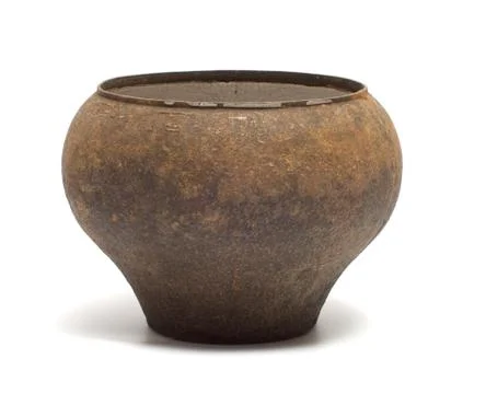 Vintage pot. Stock Photos