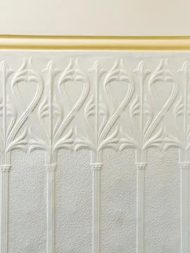 Vintage Pressed Tin Background Stock Photos