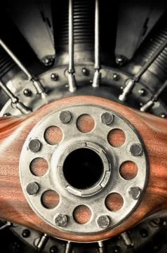 Vintage propeller Stock Photos