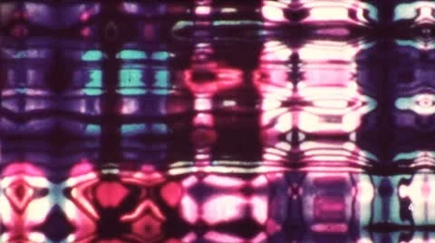 Vintage Psychedelic Transition 51 - Super 8mm Film Stock Footage 11270544