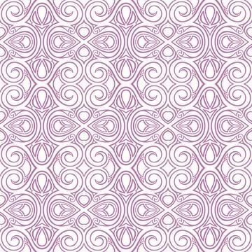 Vintage purple pattern Stock Illustration