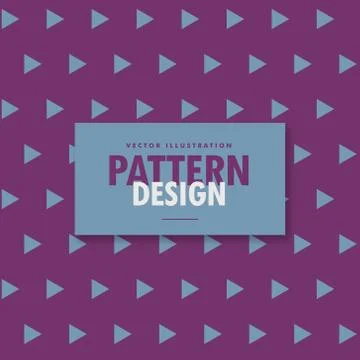 Vintage purple triangle pattern background Illustrazione stock