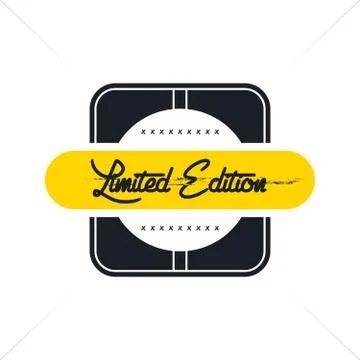 Vintage quality badge theme Stock Illustration
