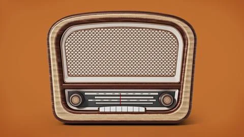 Vintage Radio Illustrations ~ Vintage Radio Vectors