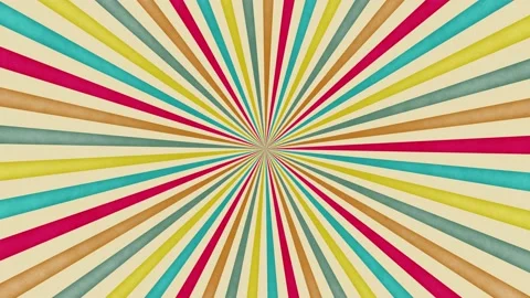 Vintage rays animation. Retro background. Stock Footage 150017839