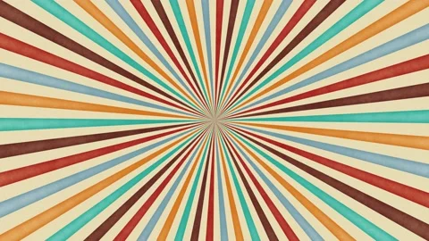Vintage rays animation. Retro background. Stock Footage 150438032
