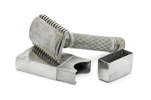 Vintage razor Stock Photos