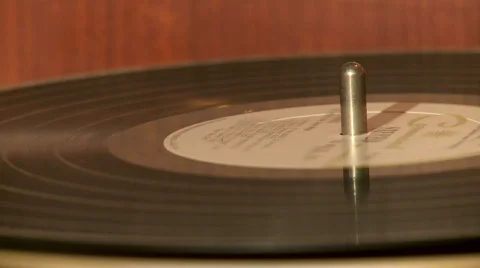 Vintage Record Player Stock Footage 609950