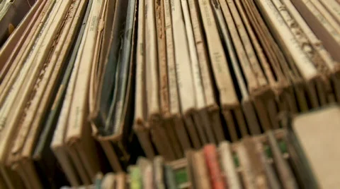 Vintage Record Player Stock Footage 610023