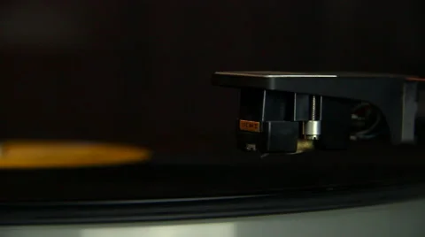 Vintage record player Stock Footage 42597102
