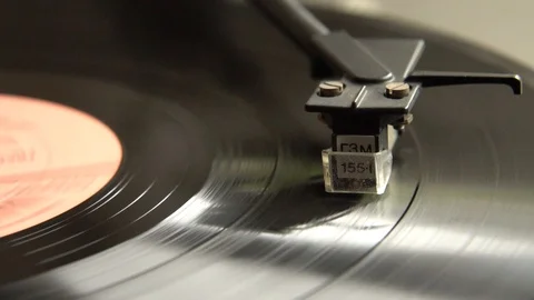 Vintage Record Player Needle Head On The Stock Video Pond5