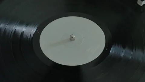 Vintage record spins 動画素材 169063438