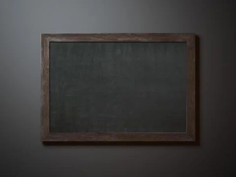 Vintage rectangular chalkboard イラスト素材