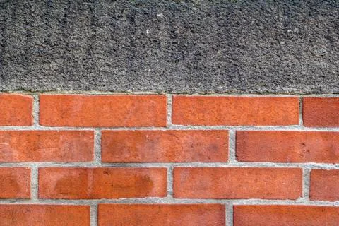 Vintage red brick wall pattern background Stock Photos