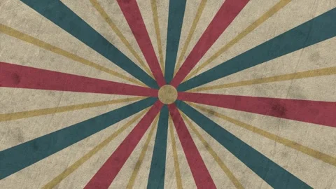 A vintage retro circus background featuring a grunge texture and a dynamic Stock Footage 309951417