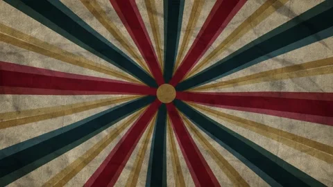 A vintage retro circus background featuring a grunge texture and a dynamic Stock Footage 309951513