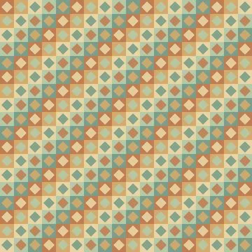 Vintage Retro Geometric Seamless Pattern with Diamond Shapes 스톡 일러스트