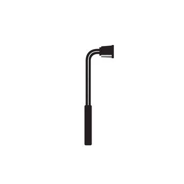 Vintage retro hipster socket spanner. Traditional icon workshop tools Stock Illustration
