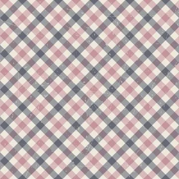 Vintage retro seamless pattern on paper background イラスト素材