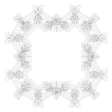 Vintage Retro Square Frame Stock Illustration