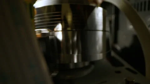 Vintage, retro, VHS machine internal mechanism Stock Footage 229190122