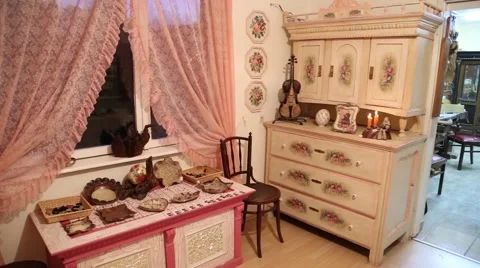 Vintage room decor Stock-Footage 47747631