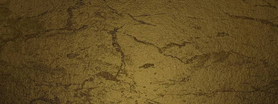 Vintage Rough Wall Complex Dark Khaki Colors Texture Wallpaper Used As Backgr Stock-Illustration