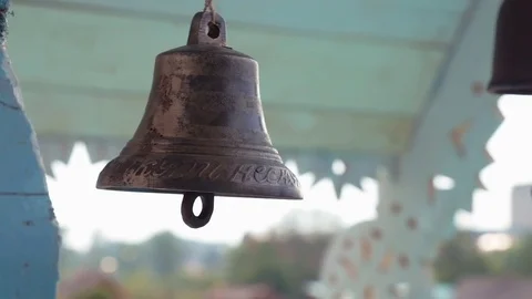 Vintage Russian Bells Stock Footage 76612401