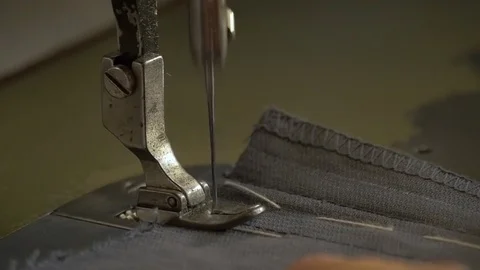 Vintage saw machine close up in slow motion Stock Footage 76131848