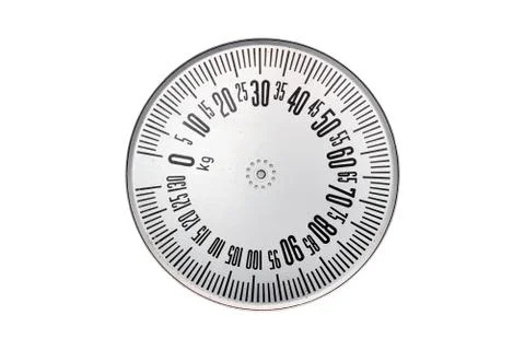 Vintage scale dial Stock Photos