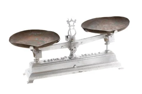 Vintage scale Foto stock